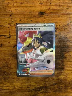 Pokemon Iris's Fighting Spirit 292/217 EN: Full Art Holo Trainer Card (English) - Image 2