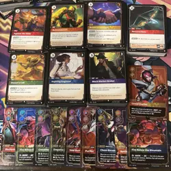 Riftbound Bulk Lot 140 Cards, C/U English x3 of any card max + 10 Foil Legends - Image 1