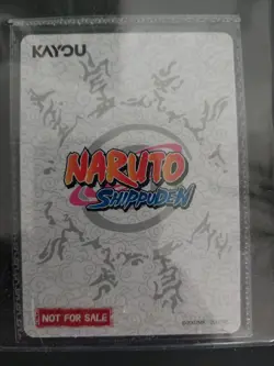 PSA Magazine x Kayou Exclusive SEALED NARUTO Uzumaki PROMO CARD NRSA-PR-003 - Image 2