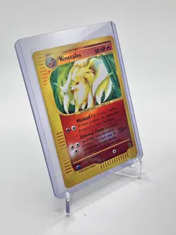 NINETALES Pokemon Card - WOTC - Expedition Base Set - 21/165 - HOLO - Image 2