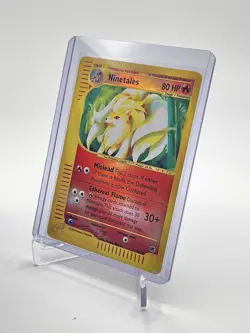 NINETALES Pokemon Card - WOTC - Expedition Base Set - 21/165 - HOLO - Image 3