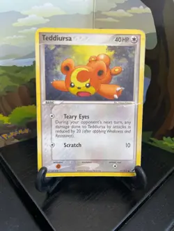 Teddiursa 77/115 - Unseen Forces - Common - Pokemon Card TCG - Image 1