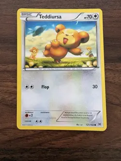 Teddiursa #121/162 XY - BREAKthrough Common - Pokemon Cards NM - Image 1
