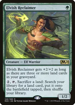 MTG Foil - Elvish Reclaimer - 169 / LP / English - Image 1