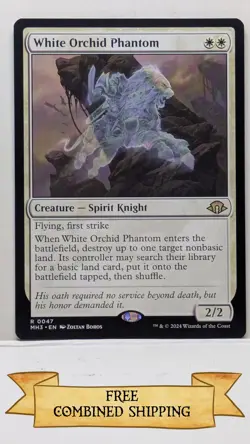 White Orchid Phantom Modern Horizons 3 Foil - Image 1