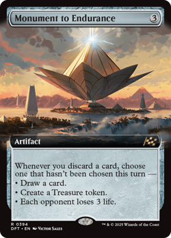 Monument to Endurance (FOIL) x1 - MTG Aetherdrift DFT #394 - Image 1