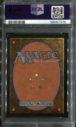 PSA 8 1993 MTG Magic The Gathering Beta #163 Mana Flare Pop7 - Image 2