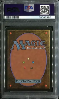 PSA 8 1993 MTG Magic The Gathering Beta #81 Stasis Pop14 - Image 2