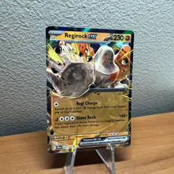 Regirock ex - 101/182 Pokemon Destined Rivals HOLO PACK FRESH NM - Image 1