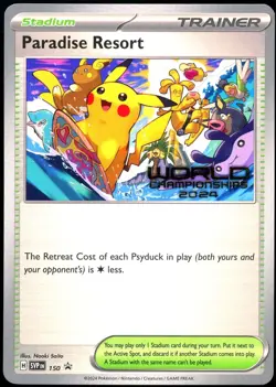 Pokemon 2024 English Paradise Resort World Championship Honolulu Hawaii SVP 150 - Image 1