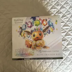 Pokemon TCG - Prismatic Evolutions Pokemon Center ETB Elite Trainer Box | Sealed - Image 1