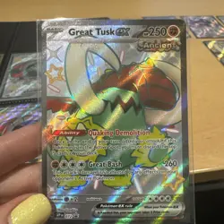Pokemon TCG Black Star Promo Great Tusk EX 072 - Image 1
