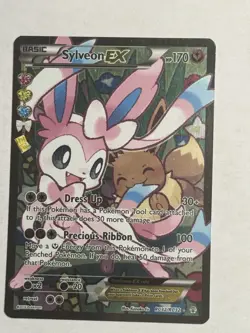 Pokemon Sylveon EX Full Art Ultra Rare Holo RC32/RC32 Generations 170HP - Image 3