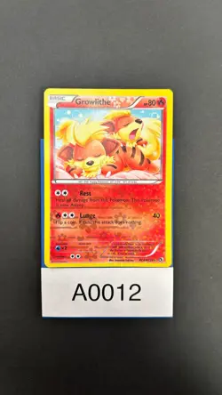 Pokemon Growlithe RC4/RC25 Reverse Holo Legendary Treasures 80 HP - Image 3
