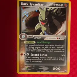 Pokemon TCG Dark Tyranitar 20/109 Team Rocket Returns Stage 2 Reverse Holo Rare… - Image 1