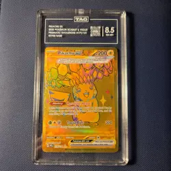 2025 Pokemon SV Prismatic Evolutions Pikachu ex Hyper Rare #179/131 TAG 8.5 - Image 1
