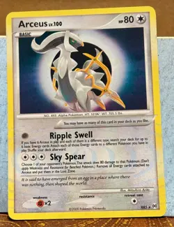2009 Pokemon Platinum Arceus #AR5 Arceus HOLO R - Image 1
