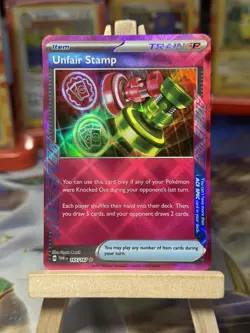 Pokemon TCG: Unfair Stamp 165/167 Twilight Masquerade ✨Ace Spec✨ - Image 1