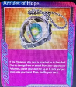 2024 Pokemon Trainer: Unfair Stamp Legacy Energy Amulet Of Hope - Image 1