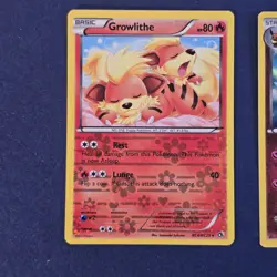 Growlithe RC4/RC25 Legendary Treasures: Collection & 4 Other Holo Pokemon - LP - Image 3