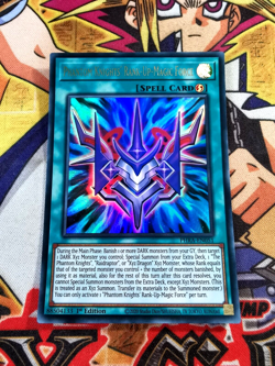 Phantom Knights' Rank-Up-Magic Force phra-en051 1st (NM/VLP) Ultra Rare Yu-Gi-Oh - Image 1