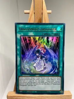 Dragonmaid Changeover - Ultra Rare 1st Edition MAMA-EN088 - NM - YuGiOh - Image 1