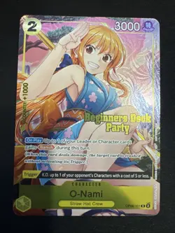 O-Nami (Beginners Deck Party [ST-23] - [ST-28] Winner Pack) OP06-101 Foil - Image 1