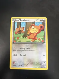 Teddiursa RC15/RC25 Reverse Holo Pokemon Card – Radiant Collection (2013) - Image 1