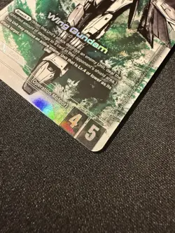 Gundam Card Game Wing Gundam LR+ Beta Edition Alt Card English - Image 3