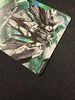 Gundam Card Game Wing Gundam LR+ Beta Edition Alt Card English - Image 4
