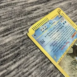 Feraligatr Holo Rare 12/165 Expedition Base Set (2002) Pokemon Card Heavy DMG - Image 3