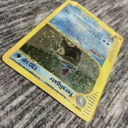 Feraligatr Holo Rare 12/165 Expedition Base Set (2002) Pokemon Card Heavy DMG - Image 5