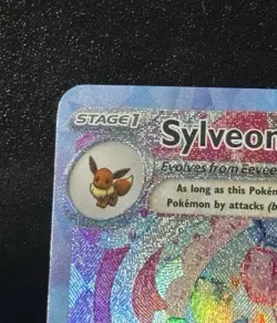 Pokemon Sylveon EX Grading Contender TCG Card Sir 156/131 Prismatic Evolutions - Image 3