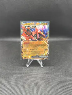 Koraidon ex 029 Sv: Scarlet & Violet Black Star Promo Card Holo - Image 1