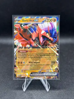 Koraidon ex 029 Sv: Scarlet & Violet Black Star Promo Card Holo - Image 2
