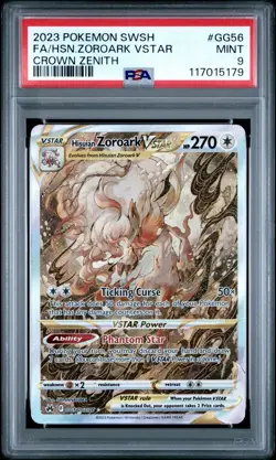 ZOROARK VSTAR GG56/GG70 | PSA 9 | Crown Zenith Graded Full Art Pokemon Card - Image 1