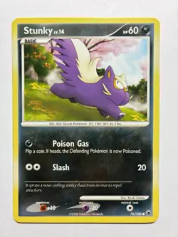 Skuntank Pokemon Card Lot – Skuntank V Full Art, Stunky – NM/LP Gift Set - Image 3