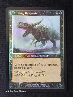 Rotting Regisaur (0852) (Retro Frame) Secret Lair Drop Foil - Image 1