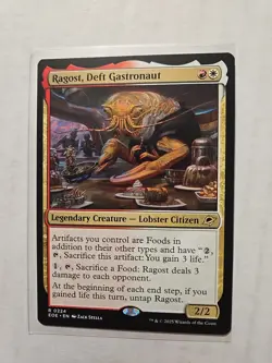 Ragost, Deft Gastronaut - Edge of Eternities - LP - Rare - Legendary Creature - Image 1