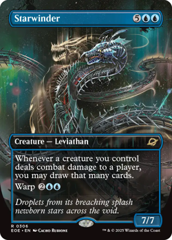 Starwinder 0306 ~ **Bordreless** Rare NM MTG Edge of Eternities - Image 1