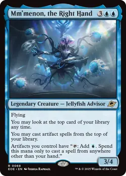 Mm'menon, the Right Hand 0068 ~ Rare NM MTG Edge of Eternities - Image 1