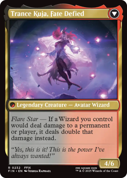 Kuja, Genome Sorcerer 0232 Trance Kuja, Fate Defied ~ R MTG Final Fantasy Mint - Image 2
