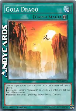 GOLA DRAGO • (Dragon Ravine) • Comune • SR02 IT026 • 1Ed • Yugioh! • ANDYCARDS - Image 1