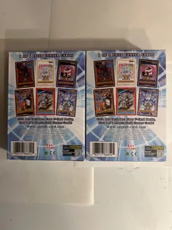 Lot of 2 Yu-Gi-Oh Justice Hunters 1st Edition Mini Boxes, New, Factory Sealed - Image 2