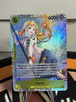 Nami SR EB03-053 Extra Booster: One Piece Heroines Edition Foil - Image 1