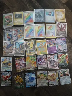 Just a bunch of my Pokemon cards trying to make a bit of money - Image 1