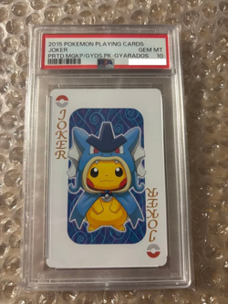 PSA 10 Gyarados Pikachu Joker Playing Cards Hiroshima Limited Pokemon Center #3 - Image 2