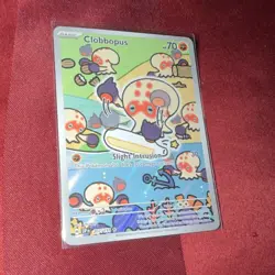 Pokemon Clobbopus Illustration Rare Full Art SV08 Surging Sparks 207/191 Card - Image 1