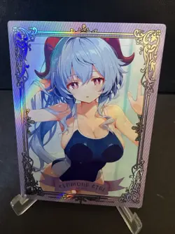 Goddess Story Meise 2 Attractive Women Ganyu Genshin Impact SR-0XXU Waifu Cards - Image 1