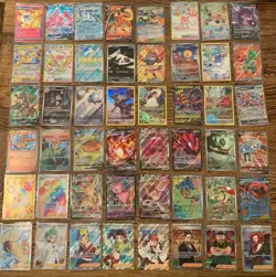 Super Big Pokemon Card Bundle!! 48 Cards Total Near Mint - Image 1
